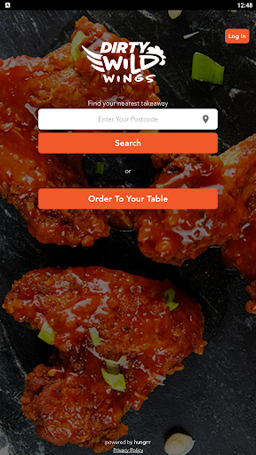 Android application Dirty Wild Wings screenshort