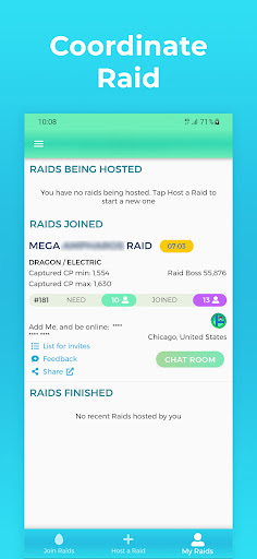 PoGO RAID - Join Remote Raids Screen 3