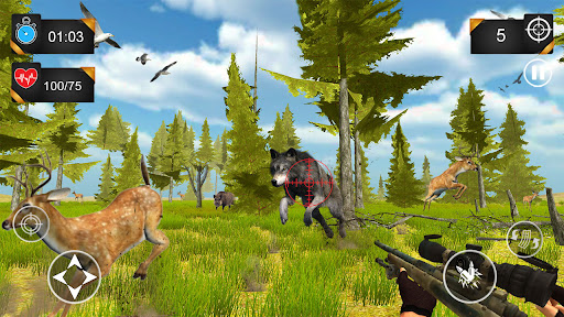Android application Wild Hunt - Animals Shooting screenshort