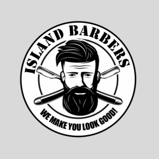 Islandbarbers poplar logo