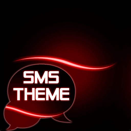 Simple Red Theme GO SMS logo