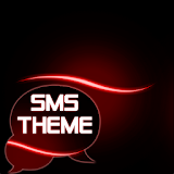 Simple Red Theme GO SMS icon