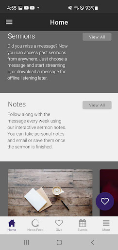 Android application Pffwci screenshort