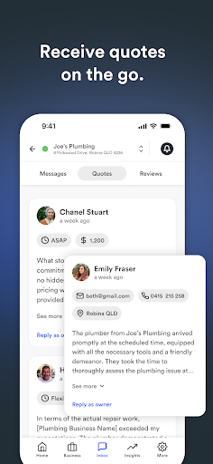 Android application Localsearch For Business screenshort