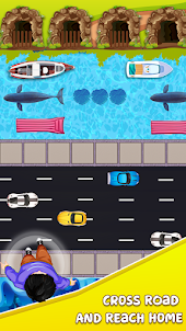 City Traffic Road Cross Game