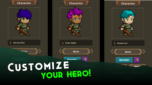 Android application Ancient Duel - Fantasy RPG screenshort