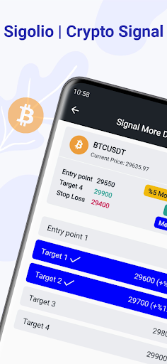 Android application Sigolio | Crypto Analysis screenshort
