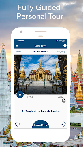 Screenshot of Bangkok Grand Palace Guide