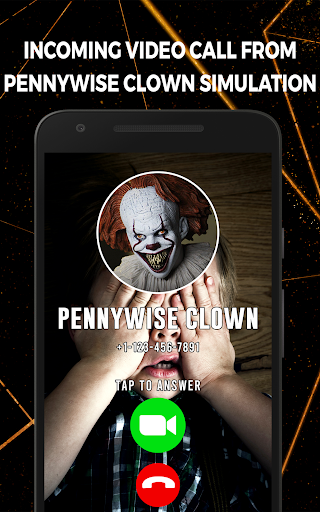 Scary Pennywise Fake Call Screen 3