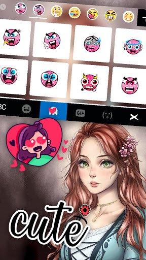 Beautiful Princess Keyboard Ba Screen 3