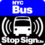 NYC Bus Stop Sign Lite