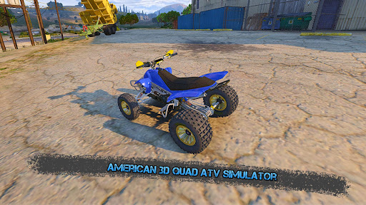 Android application American AQ Quad Atv Simulator screenshort