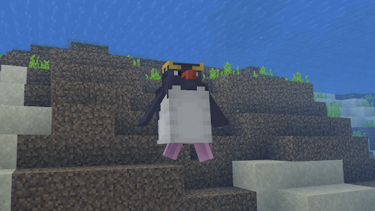 Penguin Mobs Mod for Minecraft