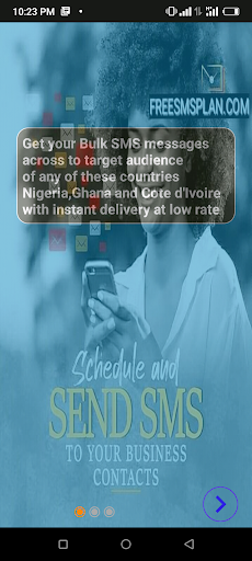 Bulksms App Screen 3