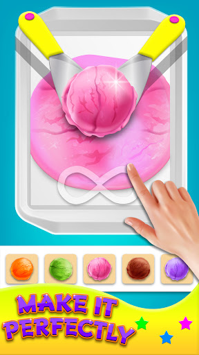 DIY dondurma tatlı ruloları ekran görüntüsü