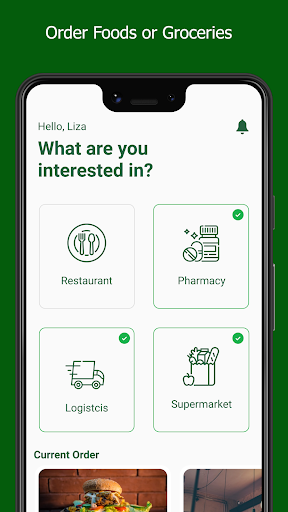 Android application Zoom Zoom - Foods & Groceries screenshort