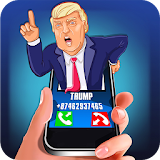 Fake Call Trump Joke icon