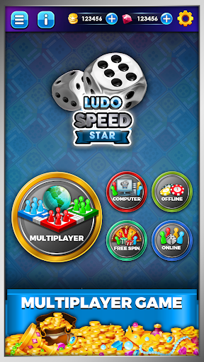 Android application Ludo Online Multiplayer Stars screenshort