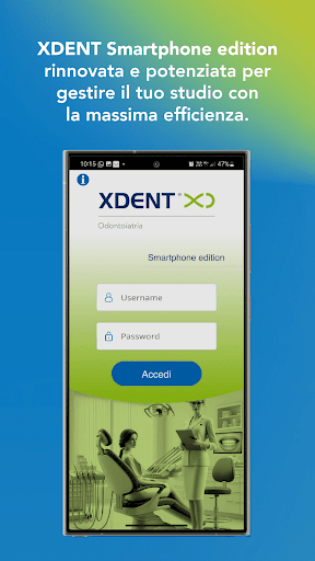 Android application XDENT Smartphone edition screenshort