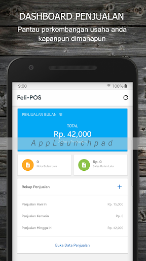 Android application Feli-POS screenshort