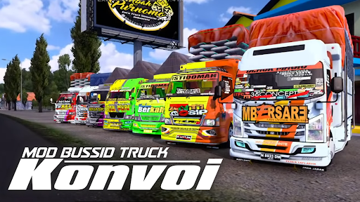 Mod Bussid Truk Konvoi