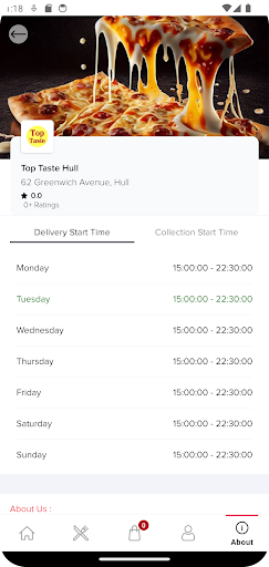 Top Taste Hull Screenshot