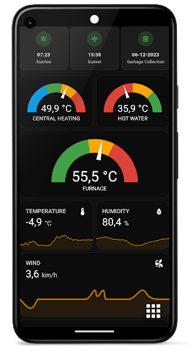Android application Single Page Launcher screenshort