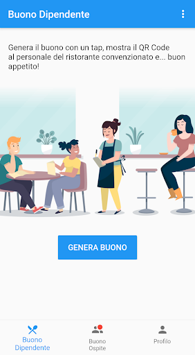 Android application SPEA Buoni Pasto screenshort