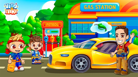 Vlad and Niki: Car Service Apk Mod for Android [Unlimited Coins/Gems] 3