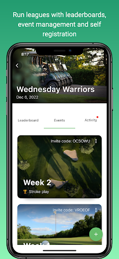 Squabbit - Golf Tournament App Screen 3