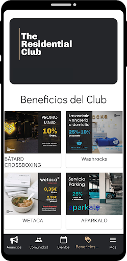 Android application The Residential Club screenshort