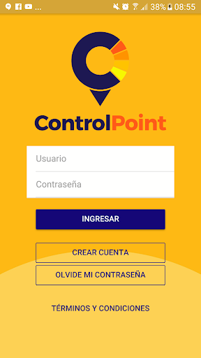 Android application Control Point screenshort