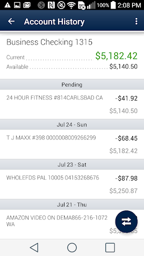Sound Credit Union Mobile Screen 2