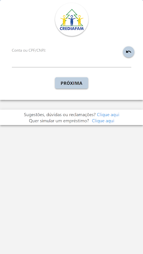 Android application CREDIAFAM screenshort