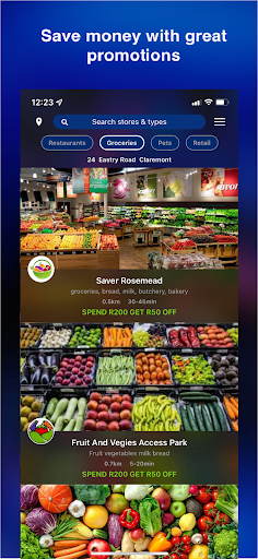 doorbell Food Groceries Retail Screen 2