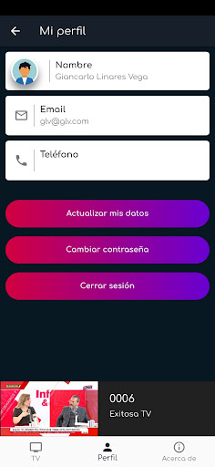 Inka Móvil TV Screen 3