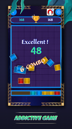 Slide Puzzle Drop Jewels Blast Screen 3