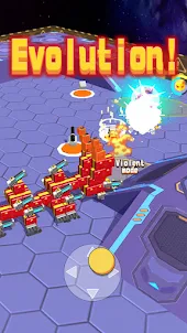 Brick Robot War-Merge War
