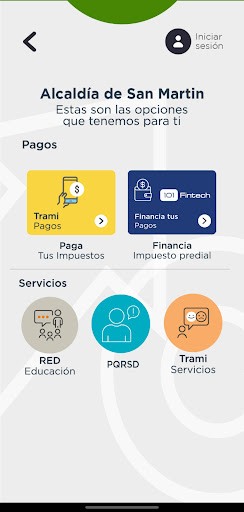 Trami App San Martin Cesar Screen 2