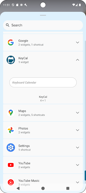 Keyboard Calendar (Quick Add) - New - (Android)