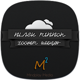 Black Ribbon Zooper Widget icon
