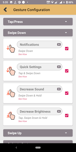 Assistive Navigation Gestures Screen 2