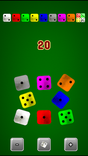Android application Dice screenshort