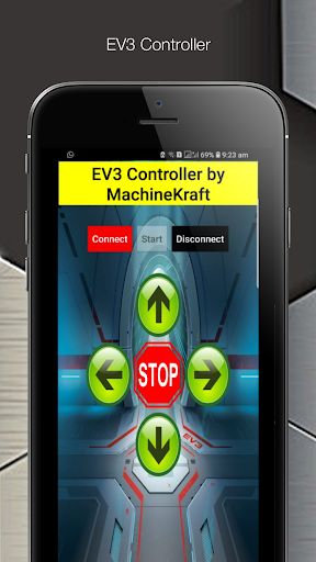 Android application EV3 Controller screenshort