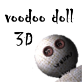 voodoo doll 3D icon