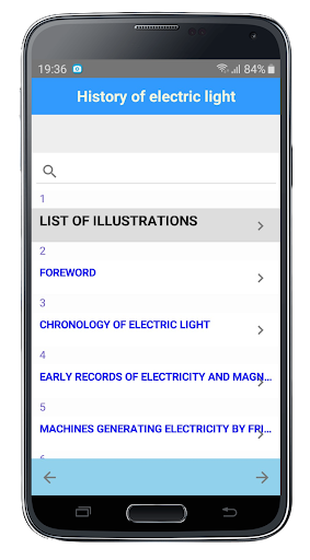 History of electric light Screen 2