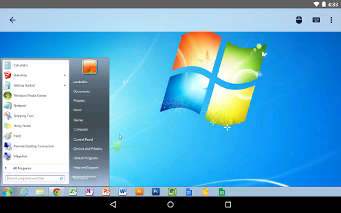 Chrome Remote Desktop Screenshot