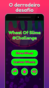 DESAFIO DA ROLETA MISTERIOSA DE SLIME (Mystery Wheel Of Slime Challenge)