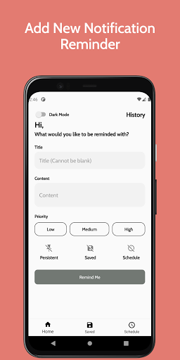Remind Me - Notif Reminder Screen 2