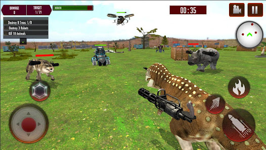 Dinosaur Shooting Games  screenshots 1